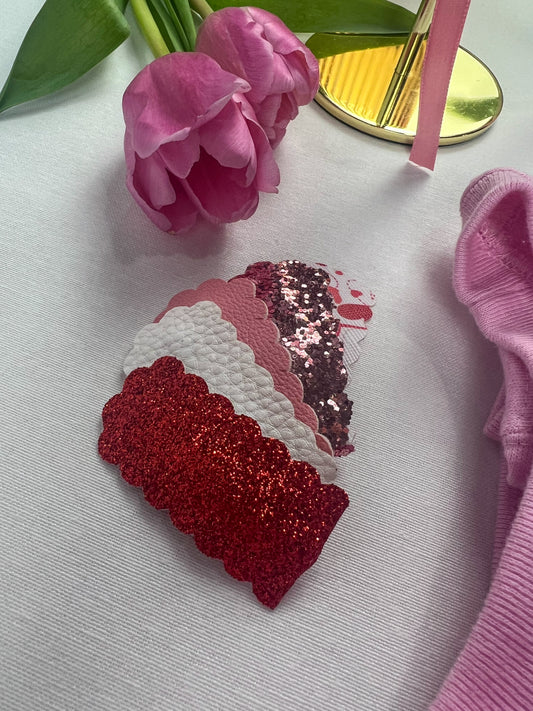 Valentine’s Day Hair Clips